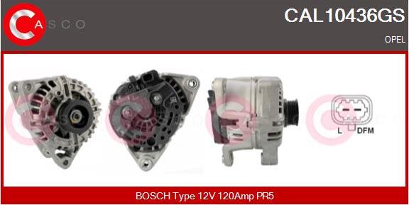 Casco CAL10436GS - Ģenerators autodraugiem.lv