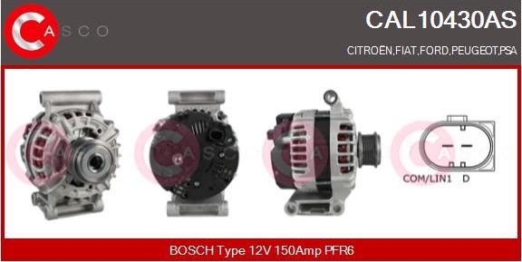 Casco CAL10430AS - Ģenerators autodraugiem.lv