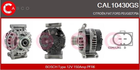 Casco CAL10430GS - Ģenerators autodraugiem.lv