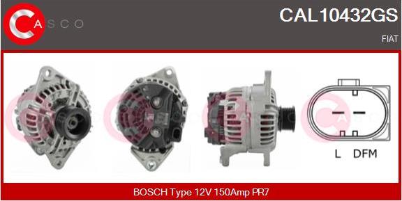 Casco CAL10432GS - Ģenerators autodraugiem.lv