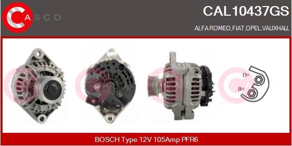 Casco CAL10437GS - Ģenerators autodraugiem.lv