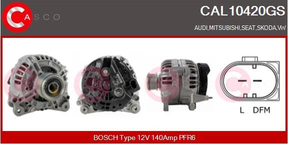 Casco CAL10420GS - Ģenerators autodraugiem.lv
