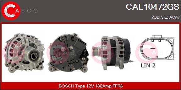 Casco CAL10472GS - Ģenerators autodraugiem.lv