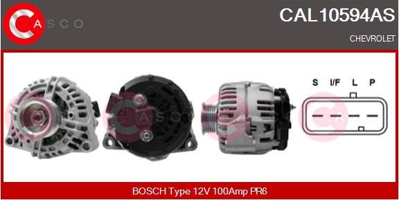 Casco CAL10594AS - Ģenerators autodraugiem.lv