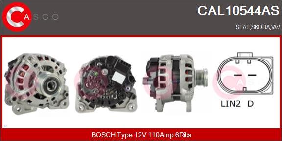 Casco CAL10544AS - Ģenerators autodraugiem.lv