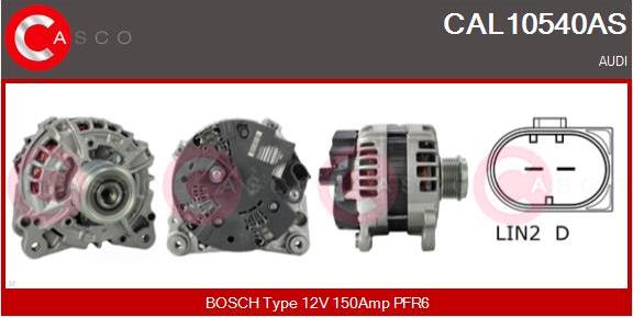 Casco CAL10540AS - Ģenerators autodraugiem.lv