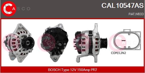 Casco CAL10547AS - Ģenerators autodraugiem.lv