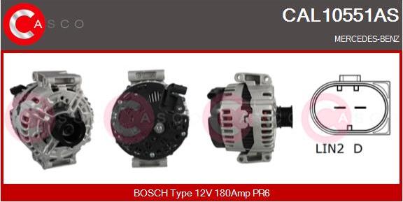 Casco CAL10551AS - Ģenerators autodraugiem.lv