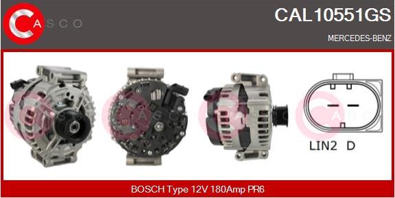 Casco CAL10551GS - Ģenerators autodraugiem.lv