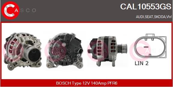 Casco CAL10553GS - Ģenerators autodraugiem.lv