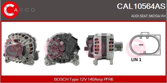 Casco CAL10564AS - Ģenerators autodraugiem.lv