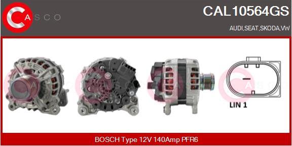 Casco CAL10564GS - Ģenerators autodraugiem.lv
