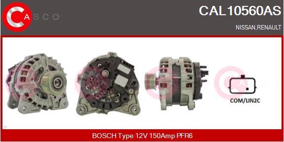 Casco CAL10560AS - Ģenerators autodraugiem.lv