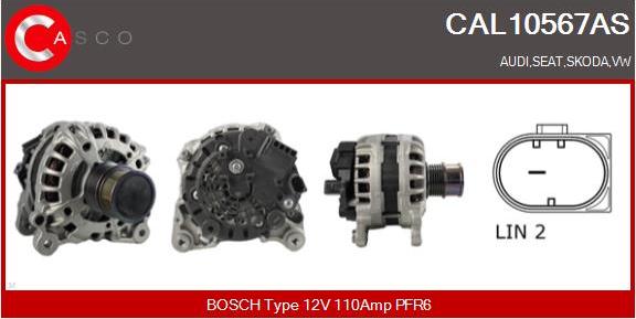 Casco CAL10567AS - Ģenerators autodraugiem.lv