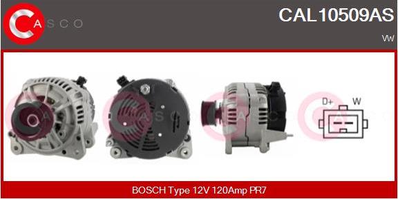 Casco CAL10509AS - Ģenerators autodraugiem.lv