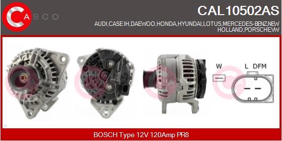 Casco CAL10502AS - Ģenerators autodraugiem.lv