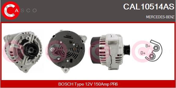 Casco CAL10514AS - Ģenerators autodraugiem.lv