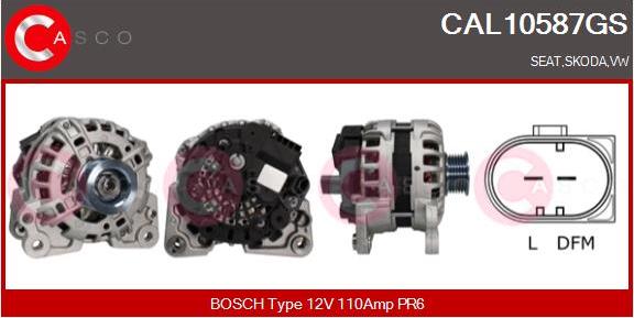 Casco CAL10587GS - Ģenerators autodraugiem.lv