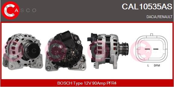 Casco CAL10535AS - Ģenerators autodraugiem.lv
