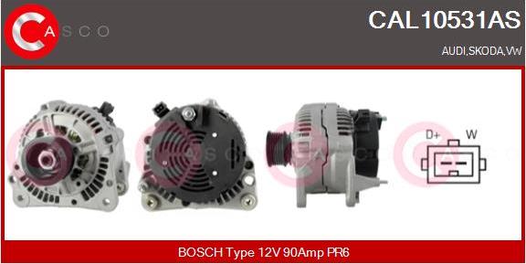 Casco CAL10531AS - Ģenerators autodraugiem.lv