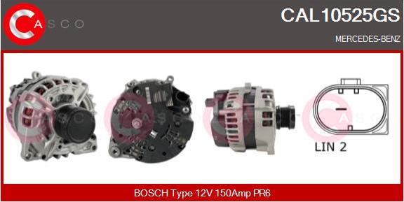 Casco CAL10525GS - Ģenerators autodraugiem.lv
