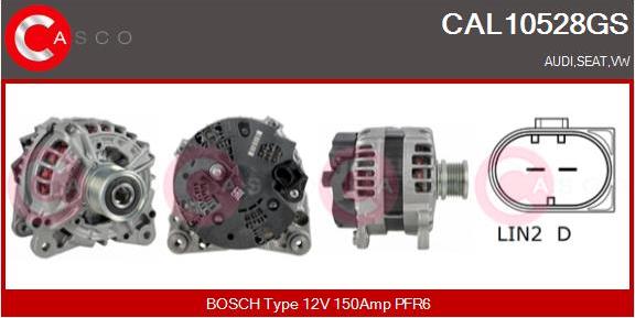 Casco CAL10528GS - Ģenerators autodraugiem.lv