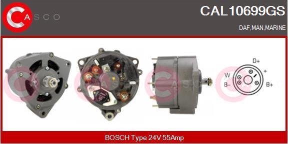 Casco CAL10699GS - Ģenerators autodraugiem.lv