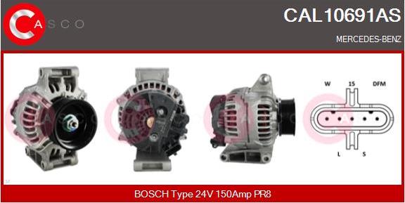 Casco CAL10691AS - Ģenerators autodraugiem.lv