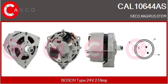 Casco CAL10644AS - Ģenerators autodraugiem.lv