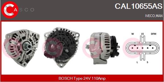 Casco CAL10655AS - Ģenerators autodraugiem.lv