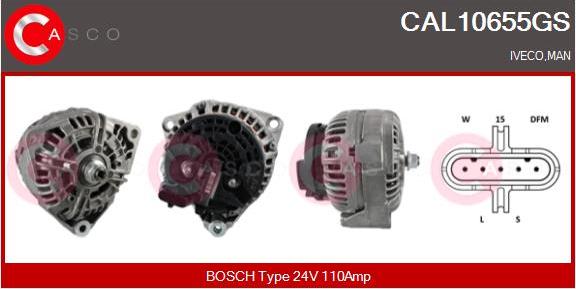 Casco CAL10655GS - Ģenerators autodraugiem.lv