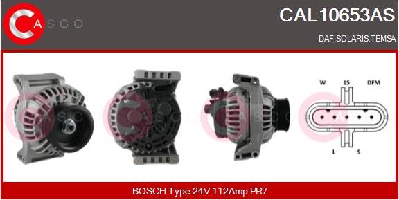 Casco CAL10653AS - Ģenerators autodraugiem.lv