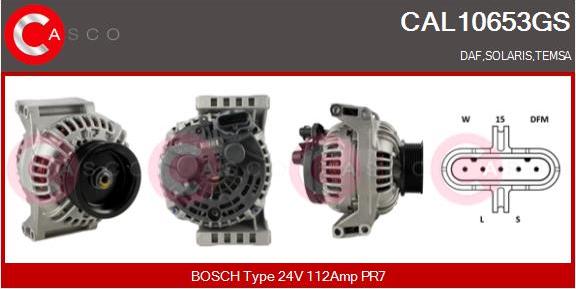 Casco CAL10653GS - Ģenerators autodraugiem.lv