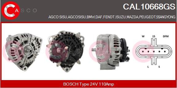 Casco CAL10668GS - Ģenerators autodraugiem.lv