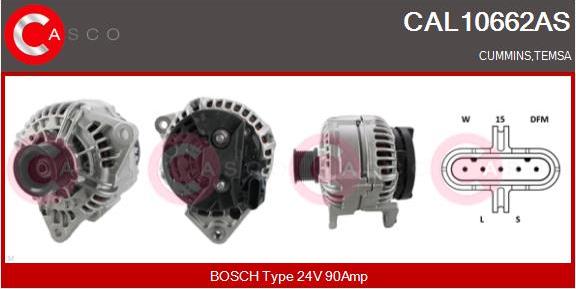 Casco CAL10662AS - Ģenerators autodraugiem.lv