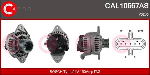 Casco CAL10667AS - Ģenerators autodraugiem.lv