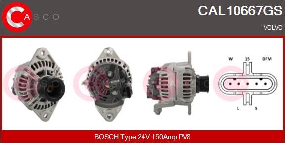Casco CAL10667GS - Ģenerators autodraugiem.lv