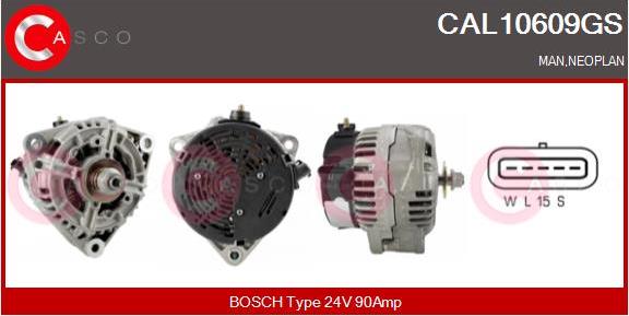 Casco CAL10609GS - Ģenerators autodraugiem.lv