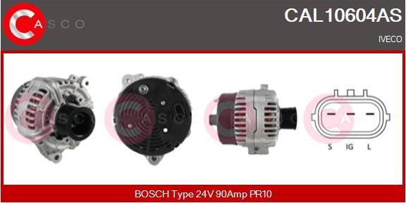 Casco CAL10604AS - Ģenerators autodraugiem.lv