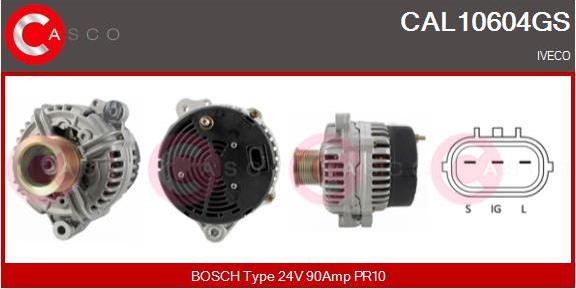 Casco CAL10604GS - Ģenerators autodraugiem.lv