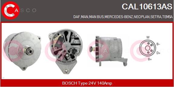Casco CAL10613AS - Ģenerators autodraugiem.lv