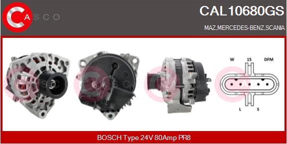 Casco CAL10680GS - Ģenerators autodraugiem.lv
