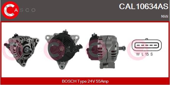 Casco CAL10634AS - Ģenerators autodraugiem.lv