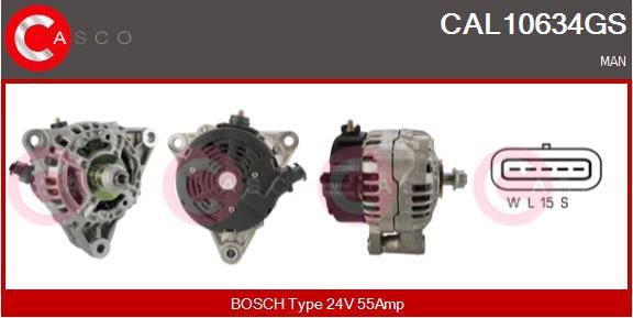Casco CAL10634GS - Ģenerators autodraugiem.lv
