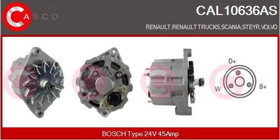 Casco CAL10636AS - Ģenerators autodraugiem.lv