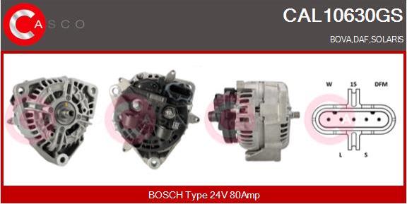 Casco CAL10630GS - Ģenerators autodraugiem.lv