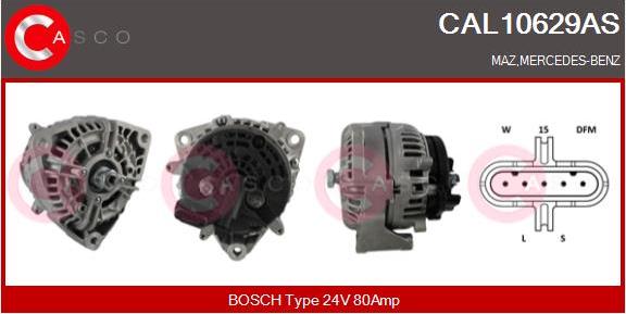 Casco CAL10629AS - Ģenerators autodraugiem.lv