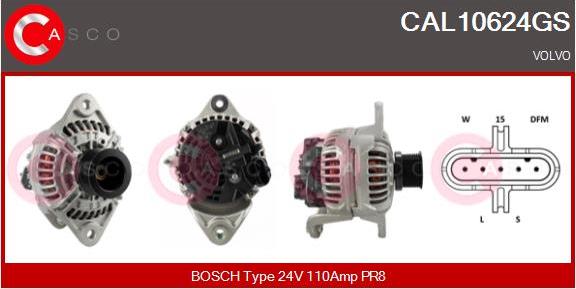 Casco CAL10624GS - Ģenerators autodraugiem.lv
