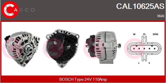 Casco CAL10625AS - Ģenerators autodraugiem.lv