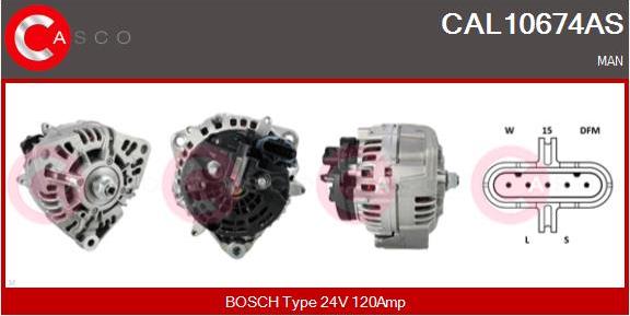 Casco CAL10674AS - Ģenerators autodraugiem.lv